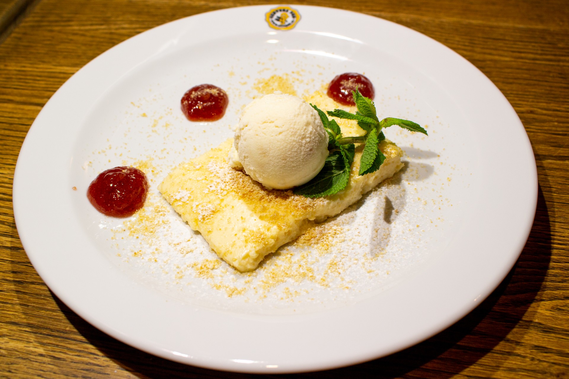 Rozložený cheesecake 